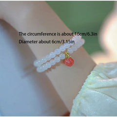 Peach Bracelet For Women - Perfect for Festivals & Gatherings