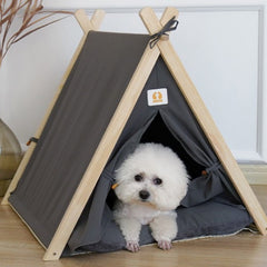 Pet Teepee Portable Pet Tents For Small Dogs Or Cats Puppy Sweet Bed