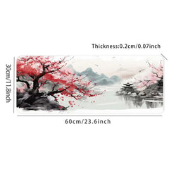 Cherry Blossoms Plum Blossoms Mouse Pad Desk Mat