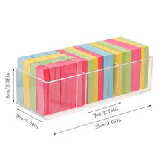 Acrylic Storage Box Desktop Organizer Grid Storage Rack