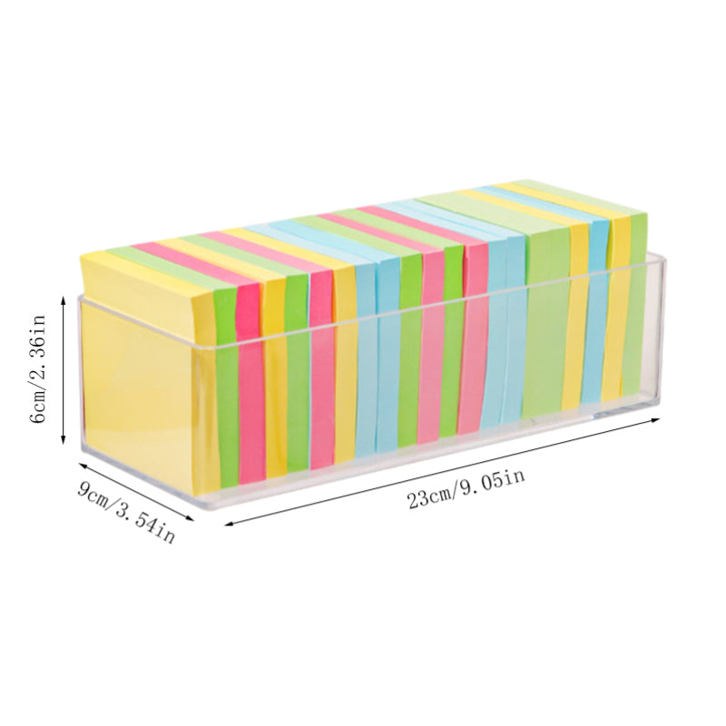 Acrylic Storage Box Desktop Organizer Grid Storage Rack
