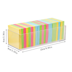 Acrylic Storage Box Desktop Organizer Grid Storage Rack