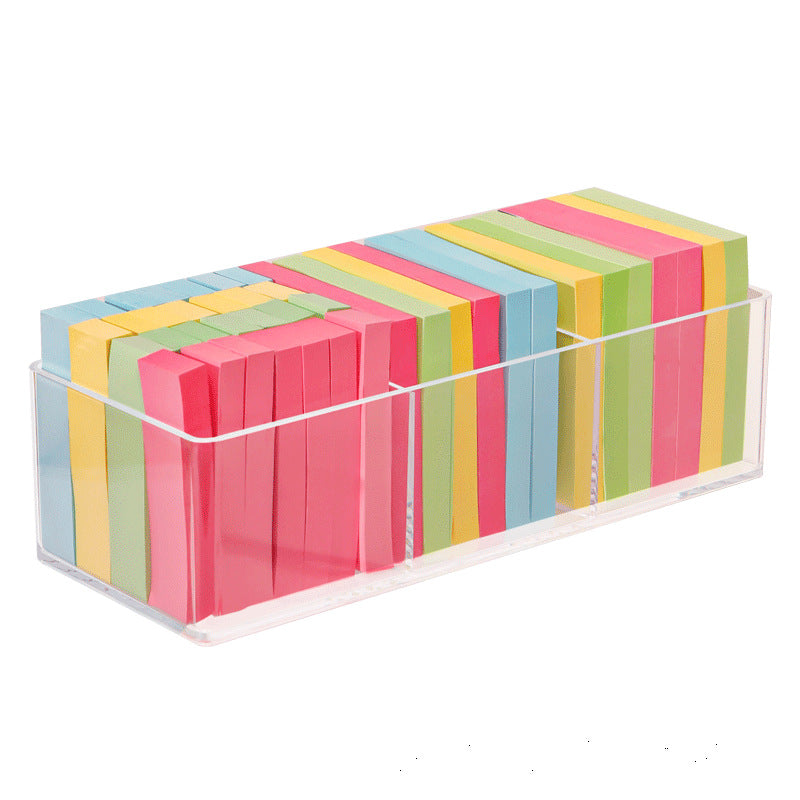 Acrylic Storage Box Desktop Organizer Grid Storage Rack