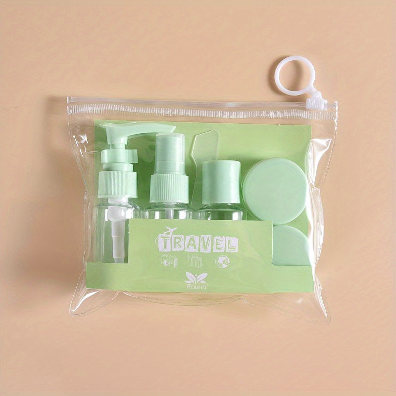Leak Proof Travel Bottles Set Toiletries Men Women Containers Shampoo Lotion