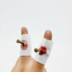 5pcs Finger Piercing Tricky Toy Magic Props Funny Prank Prop Horrific Toys