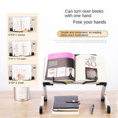 Multifunctional Reading Rack Book Easel Adult Desktop School Student Reading