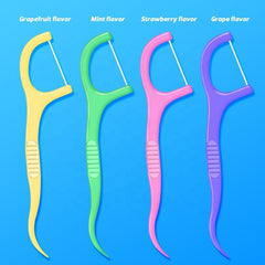 Flavored Ultra Fine Dental Floss Sticks