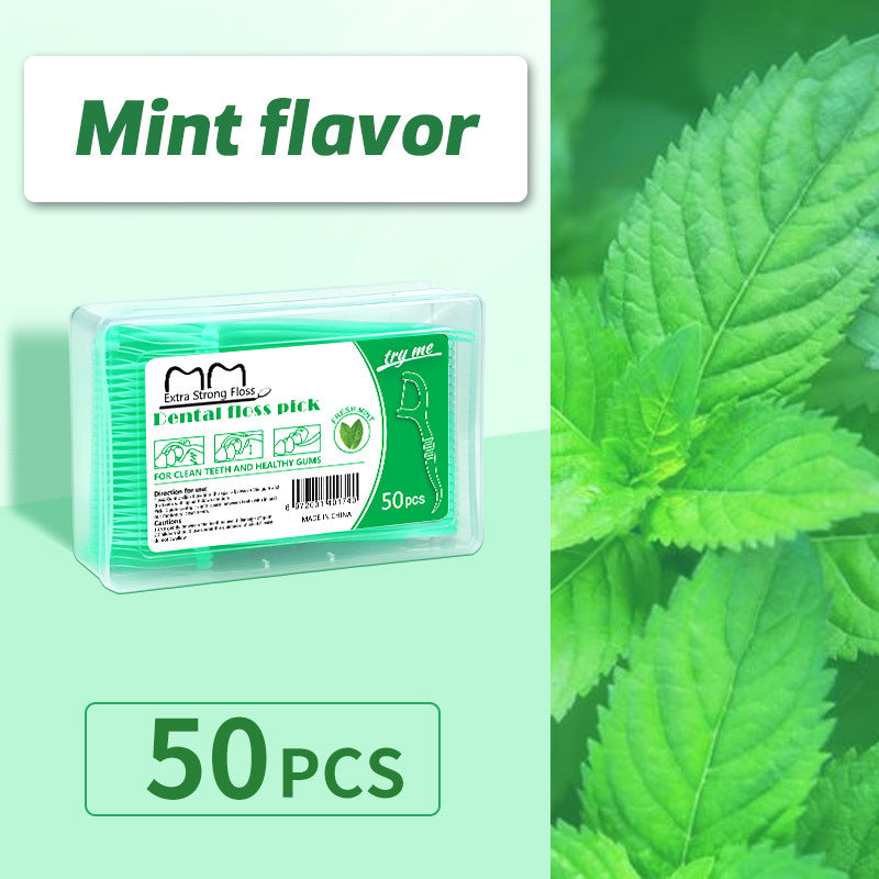 Flavored Ultra Fine Dental Floss Sticks