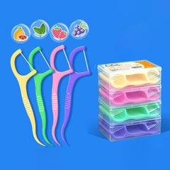 Flavored Ultra Fine Dental Floss Sticks
