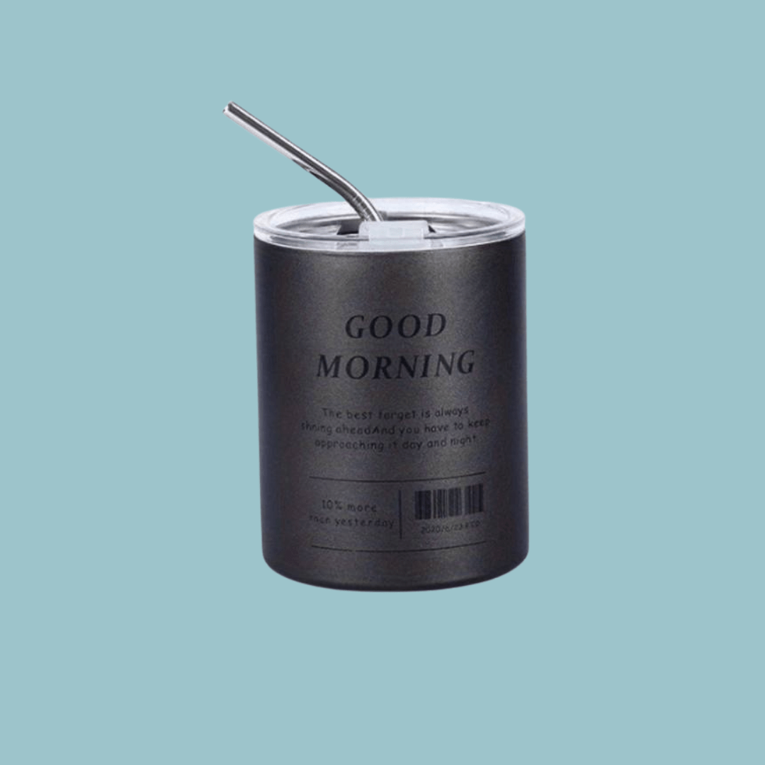 Double Layered Stainless Steel Coffee Cup 320ml 600ml 10 8oz 20 3oz