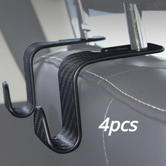 2pcs Car Seat Headrest Hook Auto Seat Hook Hanger Creative Hook