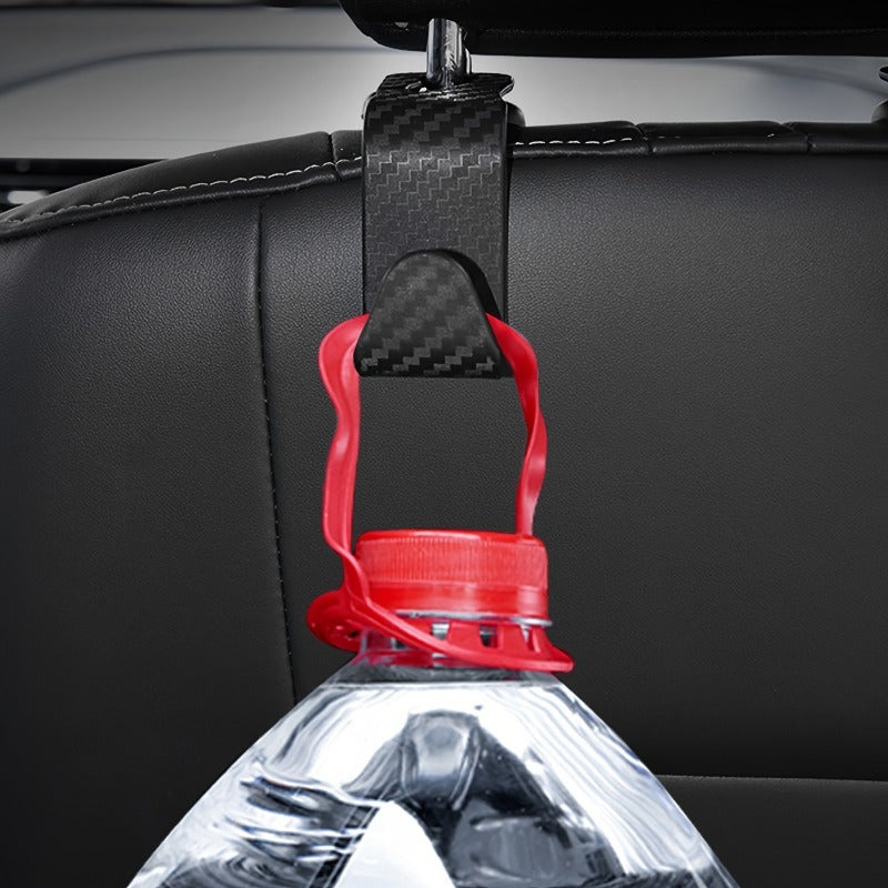 2pcs Car Seat Headrest Hook Auto Seat Hook Hanger Creative Hook