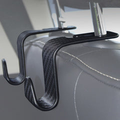 2pcs Car Seat Headrest Hook Auto Seat Hook Hanger Creative Hook