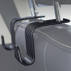 2pcs Car Seat Headrest Hook Auto Seat Hook Hanger Creative Hook
