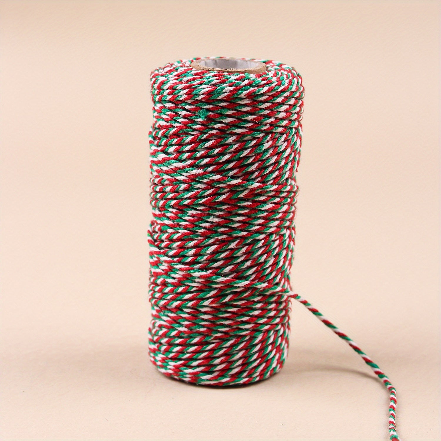 3 Roll Christmas Cotton Twine Rope Cord Gift Wrapping