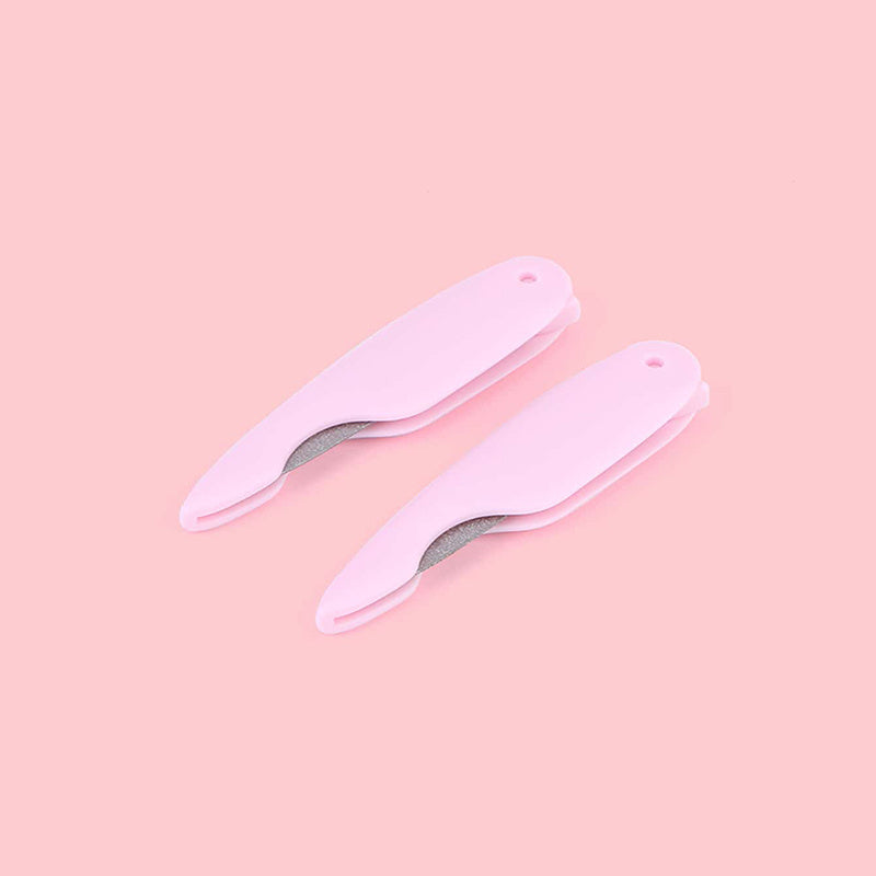 Stainless Steel Folding Nail File Double Sided Cuticle Shaping Tool