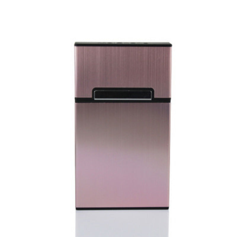 1pc Ultra thin Storage Case Metal Box 20 Thin Household Gadgets