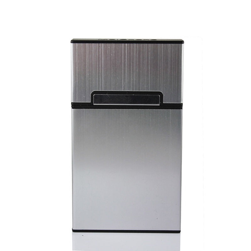 1pc Ultra thin Storage Case Metal Box 20 Thin Household Gadgets