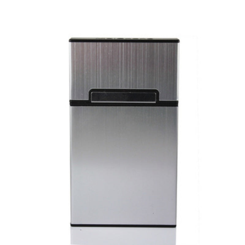 1pc Ultra thin Storage Case Metal Box 20 Thin Household Gadgets