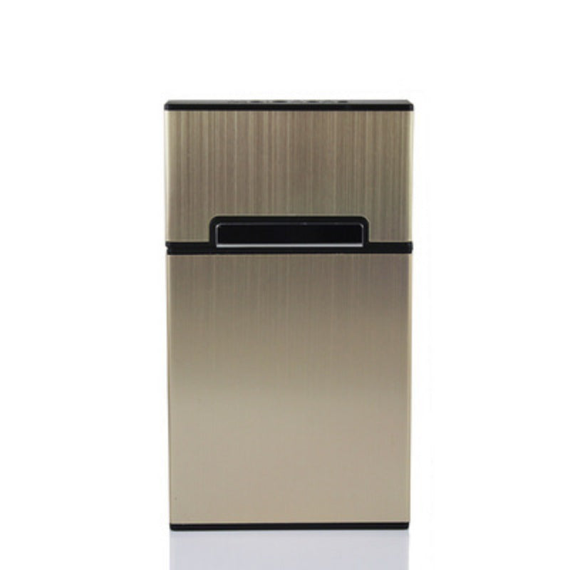 1pc Ultra thin Storage Case Metal Box 20 Thin Household Gadgets