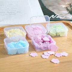 3pcs Portable Disposable Hand Washing Soap Flakes for Outdoor Camping Travel