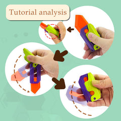 3D Carrot Gravity Fidget Toy Stress Relief - Ideal for Christmas
