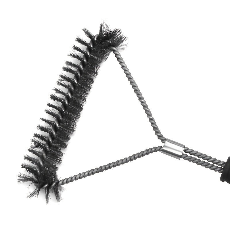 Grill Brush & Scraper BBQ Cleaner Stainless Steel Wire 12 inch