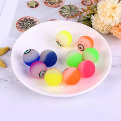 Glowing Doll Bouncy Eyeball Halloween Prop Party Decoration
