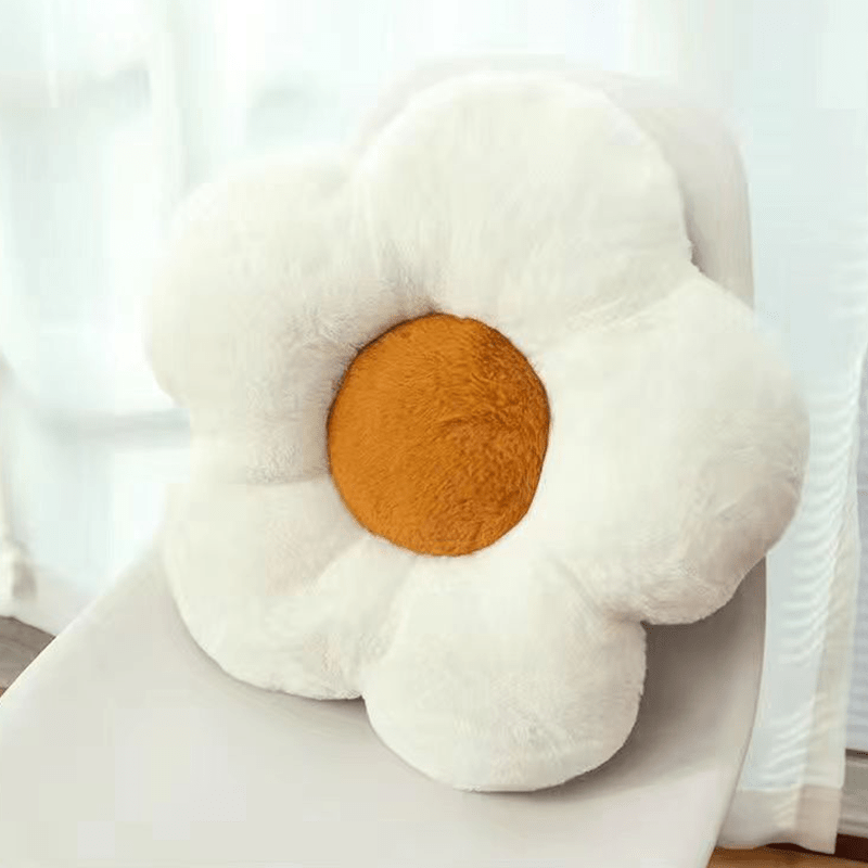 Flower Shaped Pillow for Room Decor Sofa Couch Bed Car Reading
