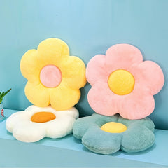 Flower Shaped Pillow for Room Decor Sofa Couch Bed Car Reading