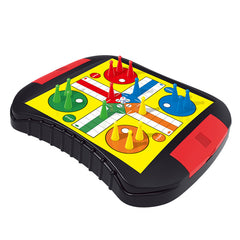 6 in 1 Family Game Chessboard Toy Gift Classic Chess Ludo Backgammon