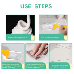 Ceramic Tile Repair AB Adhesive Set Metal Ceramic Tile Filling Crack