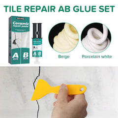 Ceramic Tile Repair AB Adhesive Set Metal Ceramic Tile Filling Crack