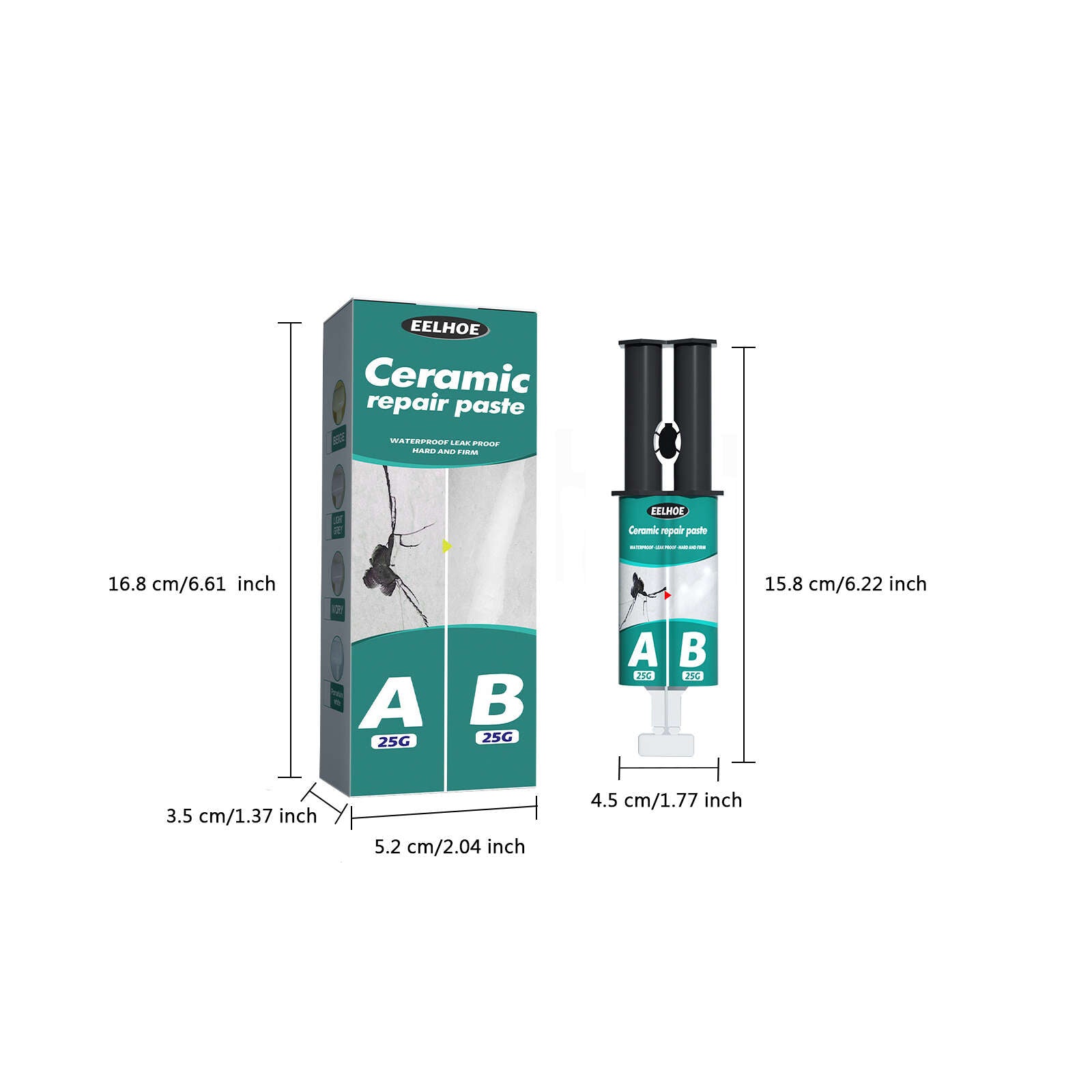 Ceramic Tile Repair AB Adhesive Set Metal Ceramic Tile Filling Crack