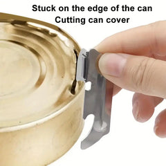 Stainless Steel Folding Bottle Opener for Outdoor Camping