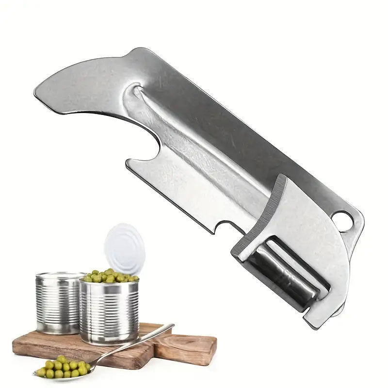 Stainless Steel Folding Bottle Opener for Outdoor Camping