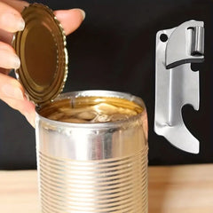 Stainless Steel Folding Bottle Opener for Outdoor Camping