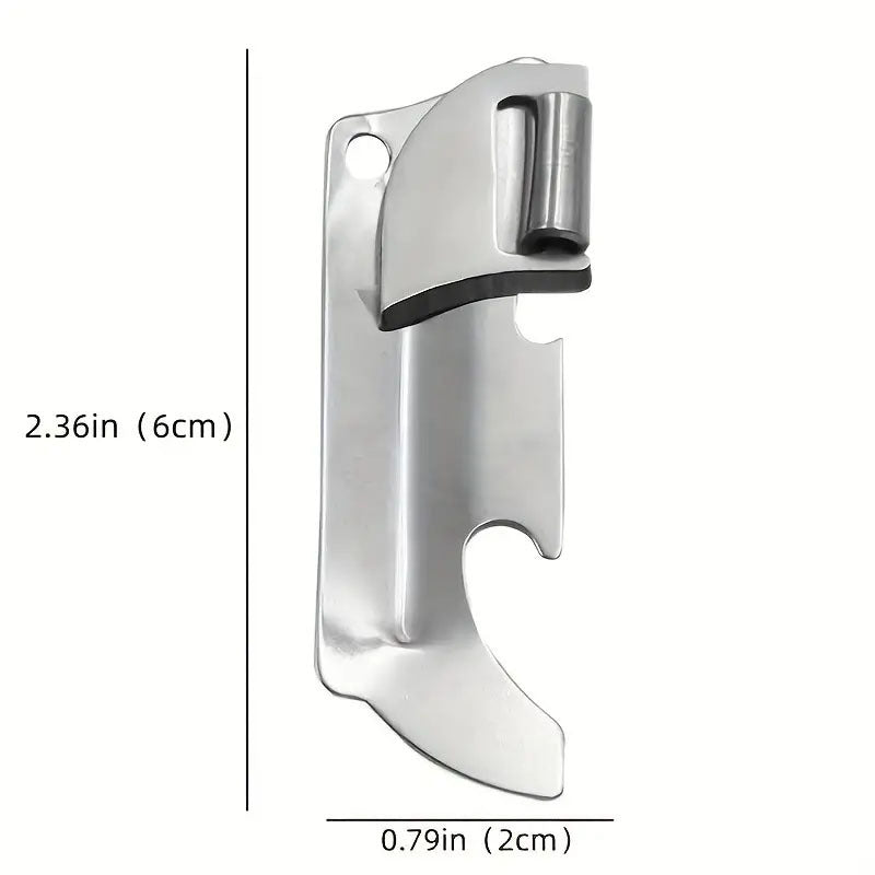 Stainless Steel Folding Bottle Opener for Outdoor Camping