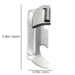 Stainless Steel Folding Bottle Opener for Outdoor Camping