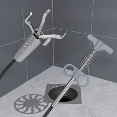 Spring Pipe Dredging Tool Kitchen Bathroom Sewer Cleaning Tool