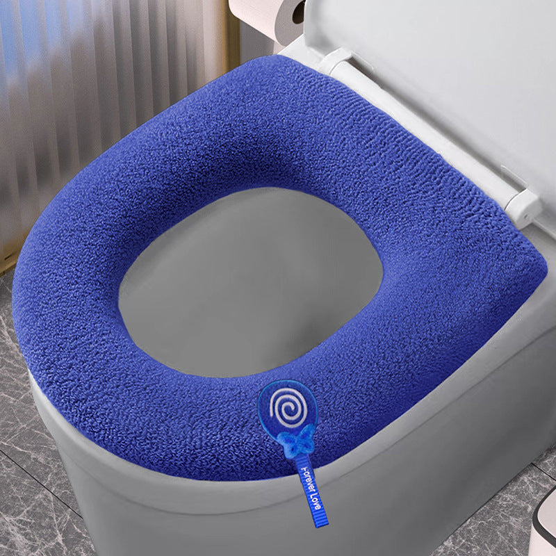 Universal Padded Toilet Seat for Warmth & Comfort