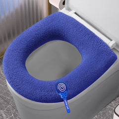 Universal Padded Toilet Seat for Warmth & Comfort