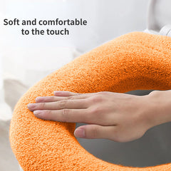 Universal Padded Toilet Seat for Warmth & Comfort