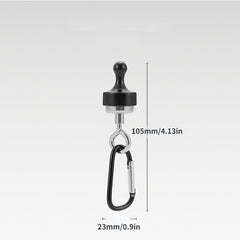 1pc Magnetic Hook Hanging Buckle Hook Alloy Outdoor Fixing Hook