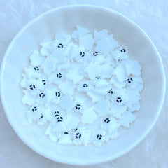 Resin Mini Ghost Series Flat Back Manicure Hair Bows Accessories - Pack of 20/50