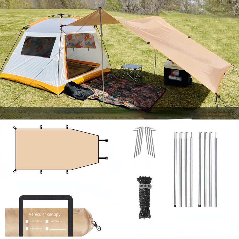 Car Awning Camping Tarp Vehicle Awning Canopy Outdoor Travel
