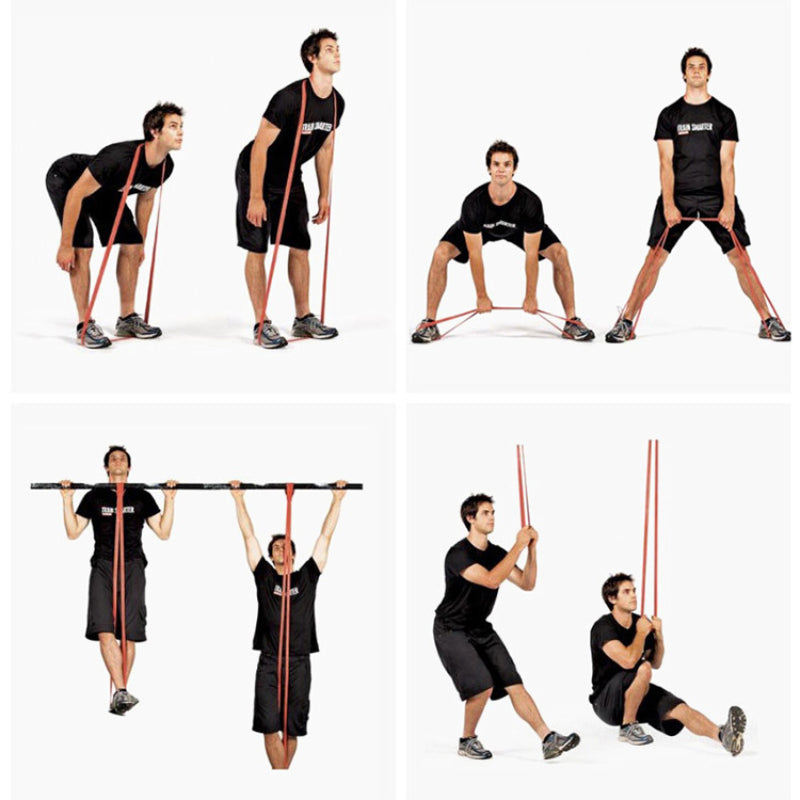 Yoga Resistance Band for Strength Training - Elastic Fitness Trainer