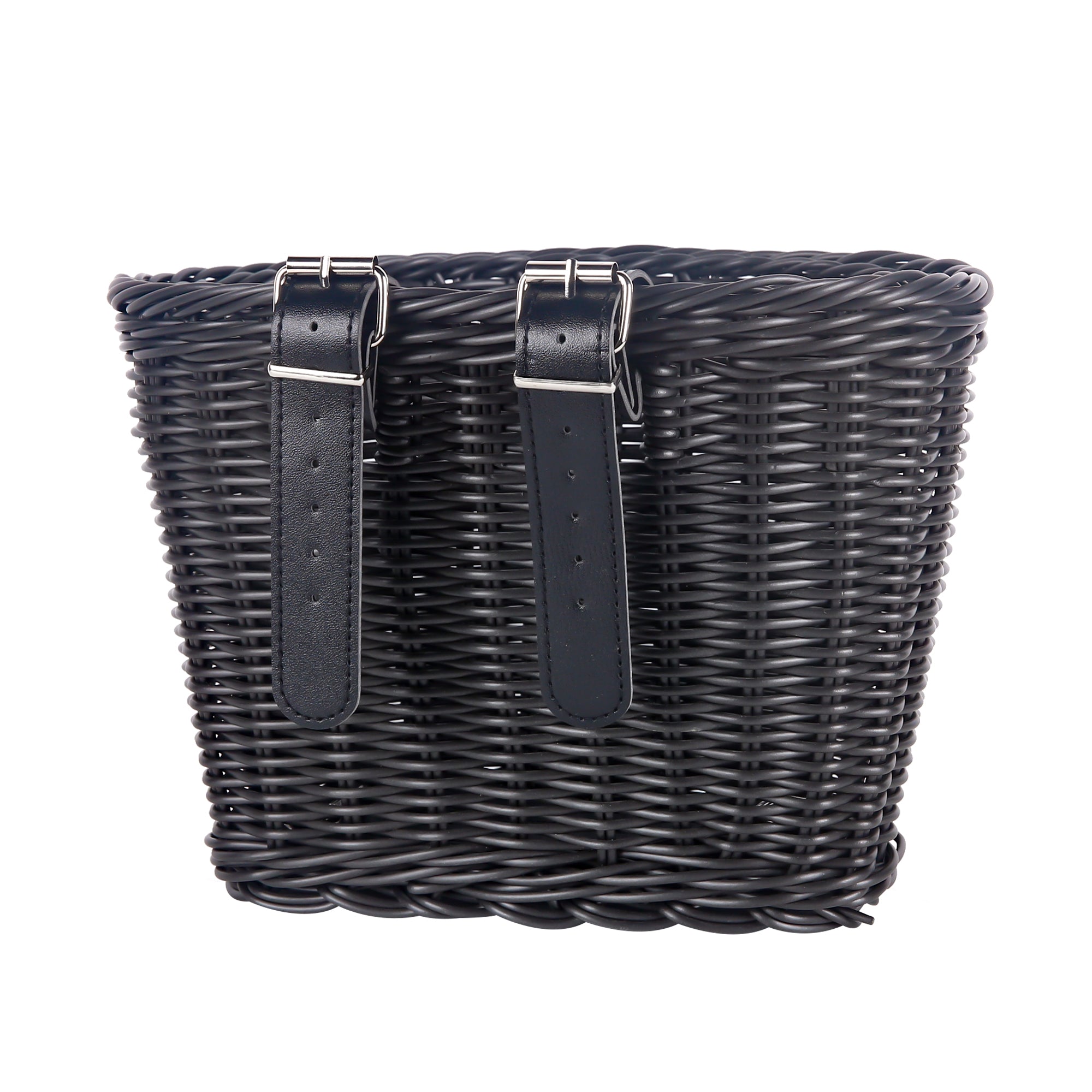 Bicycle Basket Front Handlebar Bike Basket Rattan Vintage Wicker