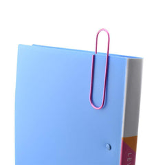 250pcs Coloured Paper Clips Set - Small & Large Clip 28mm 50mm 100mm