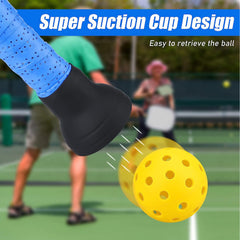 1pc Pickleball Ball Retriever Silicone Picker Pickball Grabber Accessory